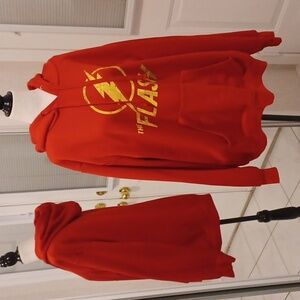 4/$30 Red Flash Hoodie - Size XL